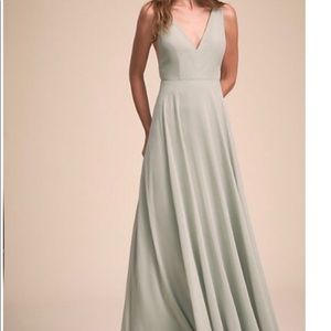 Jenny Yoo Colby Dress Sz 4 Morning Mist New w Tags